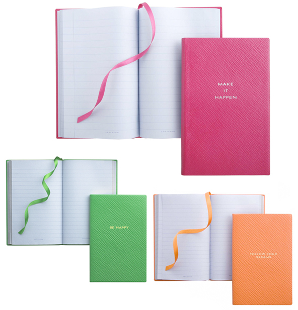 SMYTHSON notebooks