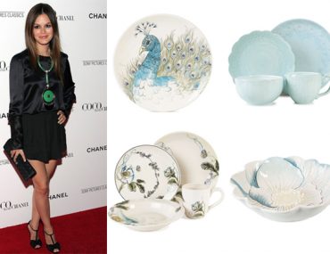 Rachel Bilson-Edie Rose-Dinnerware