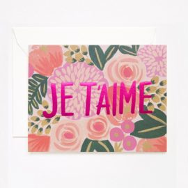 Je T'Aime Card