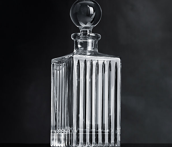 Boulevard Cut Crystal Decanter