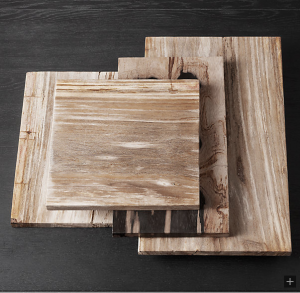 Petrified Wood Cheese Boards