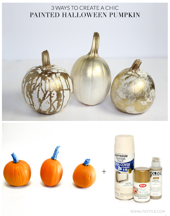 Chic_Halloween_Painted_Pumpkins_1