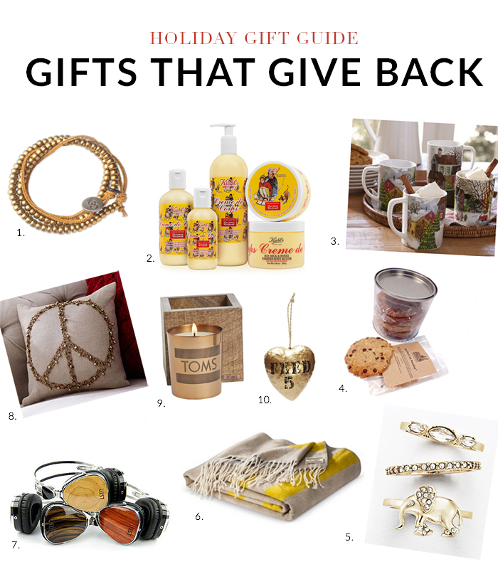 Where to Find Gifts That Give Back