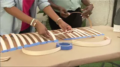 DIY Basketweave Placemats