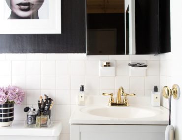 A Stylish Rental Bathroom Upgrade for Under $500!