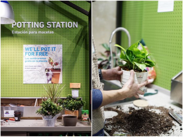 Lowes Potting Station