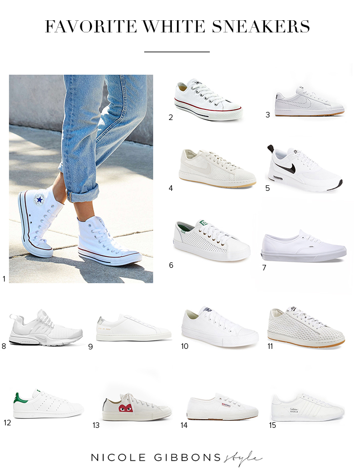 FAVORITE White Sneakers