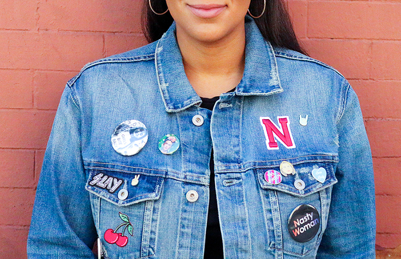 DIY Patch Denim Jacket - Nicole Gibbons Style