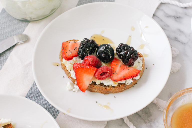 Berry Ricotta Toast-6