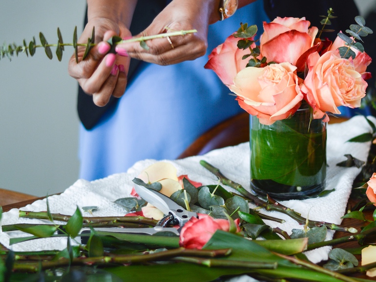 Spring Floral Arrangement_7