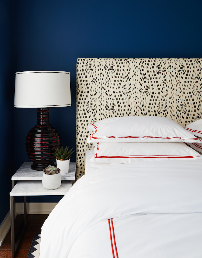 Bold Blue Bedroom _Nicole Gibbons Style _2