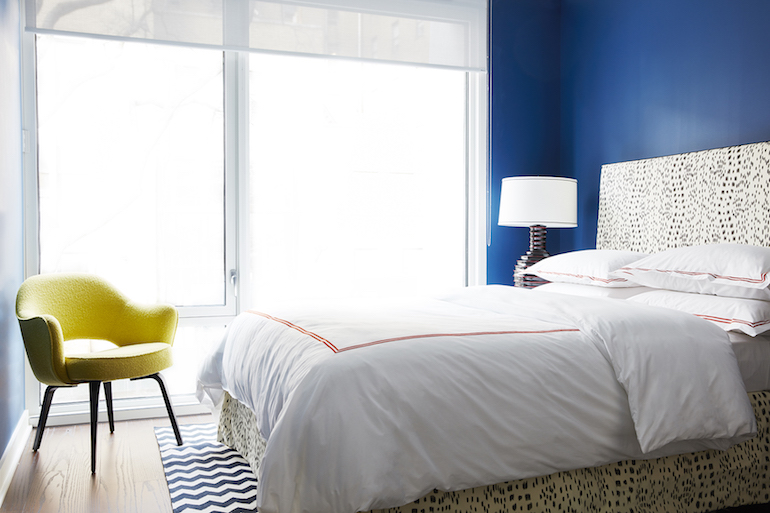 Bold Blue Bedroom _Nicole Gibbons Style _3