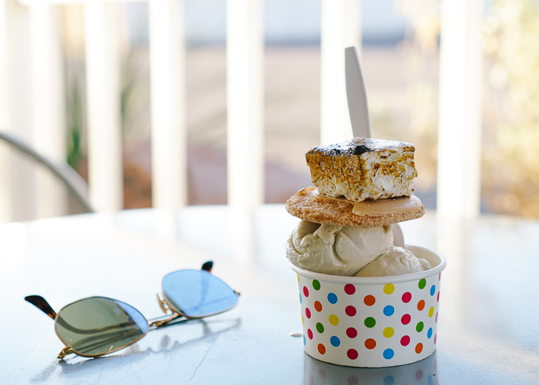 Ice Cream at Fatty Daddy's in Scottsdale