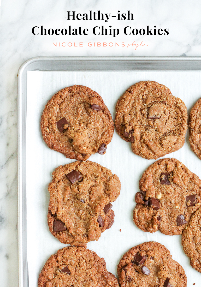 Healthyish Vegan Chocolate Chip Cookies_5