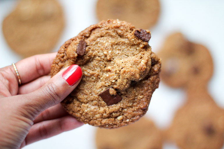 Healthyish Vegan Chocolate Chip Cookies_6