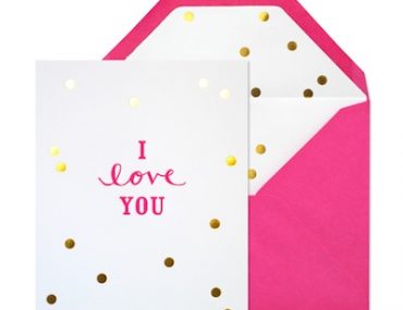 I Love You Confetti Card