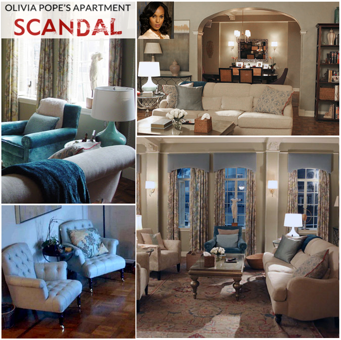 Get the Look: Olivia Pope's Apartment on Scandal - Nicole Gibbons Style
